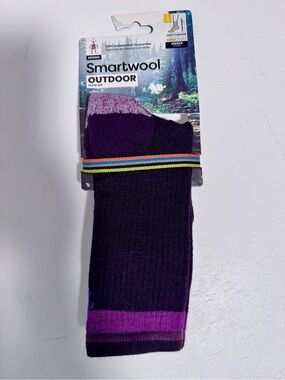 SMARTWOOL Unisex Purple Crew Socks